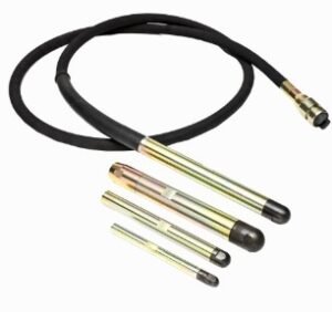 Chicote para vibrador a gasolina conexión Dynapac 6 mts de largo cabezal de 1.5"