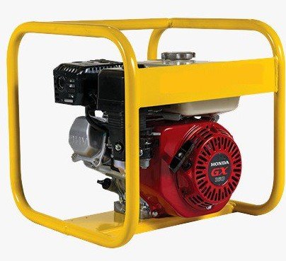 Vibrador a gasolina para concreto con motor Honda GX160, no incluye chicote