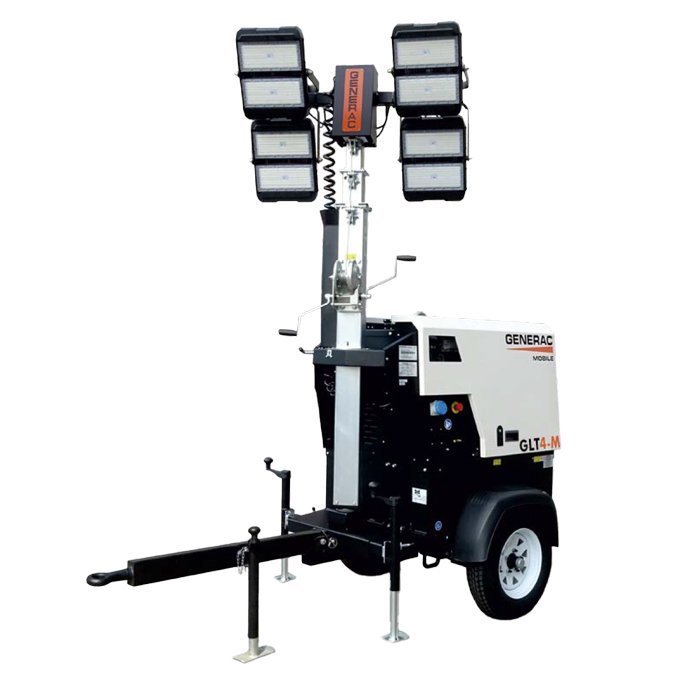 Torre de iluminación a diesel generac