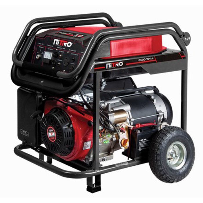 GENERADOR 6,500Wtts, 110-220V, 13HP, CON MARCHA Y BATERIA