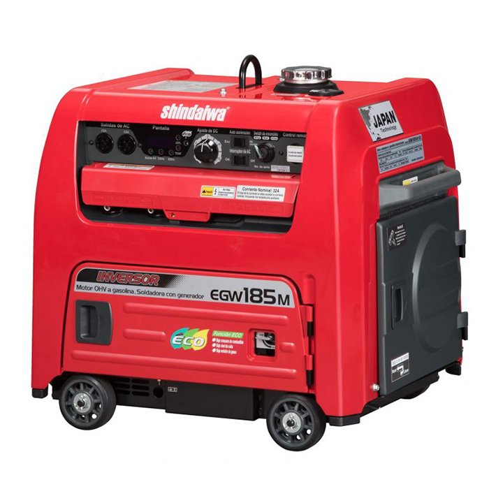 Soldadora a gasolina Shindaiwa 185 amp