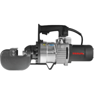 Cortadora portatil de varilla marca Edilgrappa corta hasta varillas de 32 mm, es de 120 v