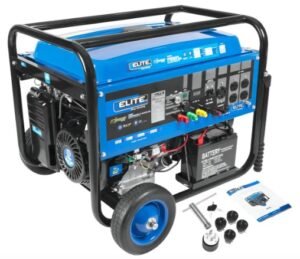 Generador a gasolina de 7500 watts marca Elite