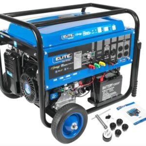 Generador a gasolina de 7500 watts marca Elite, por tiempo limitado y hasta agotar existencias incluye taladro inalámbrico de regalo