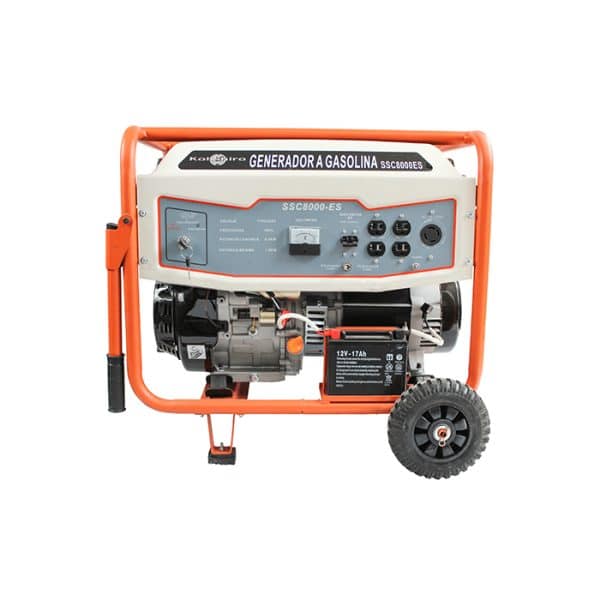 GENERADOR CON MARCHA 6000 WATTS CONSUMO GAS 3.2 L/H